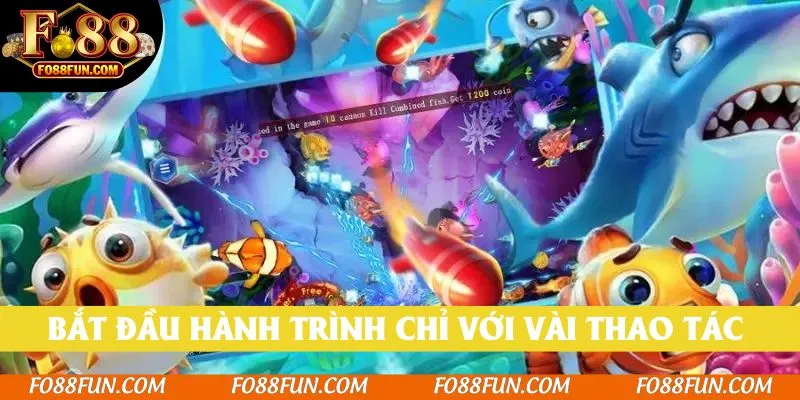 Bắt đầu hành trình phiêu lưu chỉ với vài thao tác đơn giản 