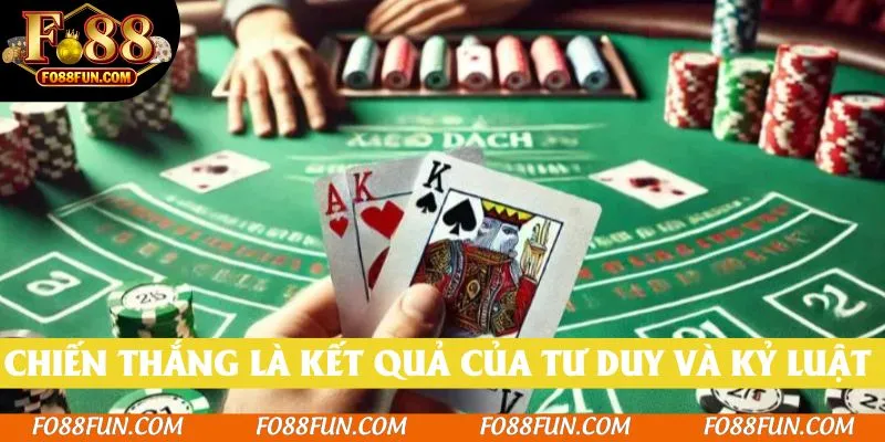 Chiến thắng là kết quả của tư duy và kỷ luật khi chơi