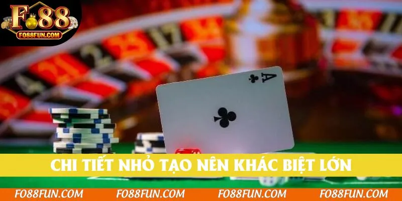 Chi tiết nhỏ tạo nên khác biệt lớn khi chơi Blackjack online