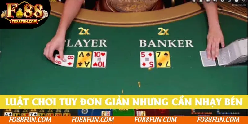 Luật chơi tuy đơn giản nhưng cần sự nhạy bén vào thời điểm ra quyết định