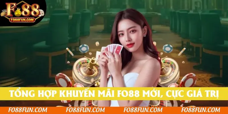 Tổng hợp khuyến mãi Fo88 mới, cực giá trị