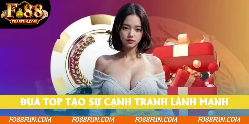 Đua top tạo sự cạnh tranh lành mạnh tại Fo88