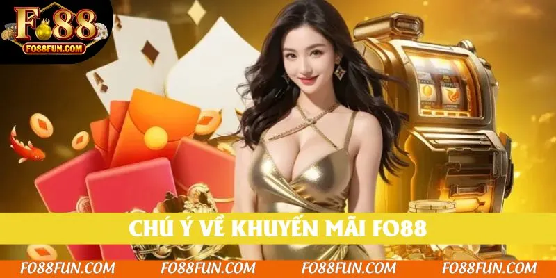 Chú ý về khuyến mãi Fo88