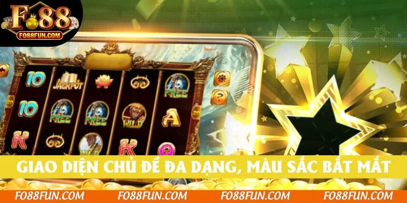 Giao diện chủ đề đa dạng, màu sắc bắt mắt đầy sức hút